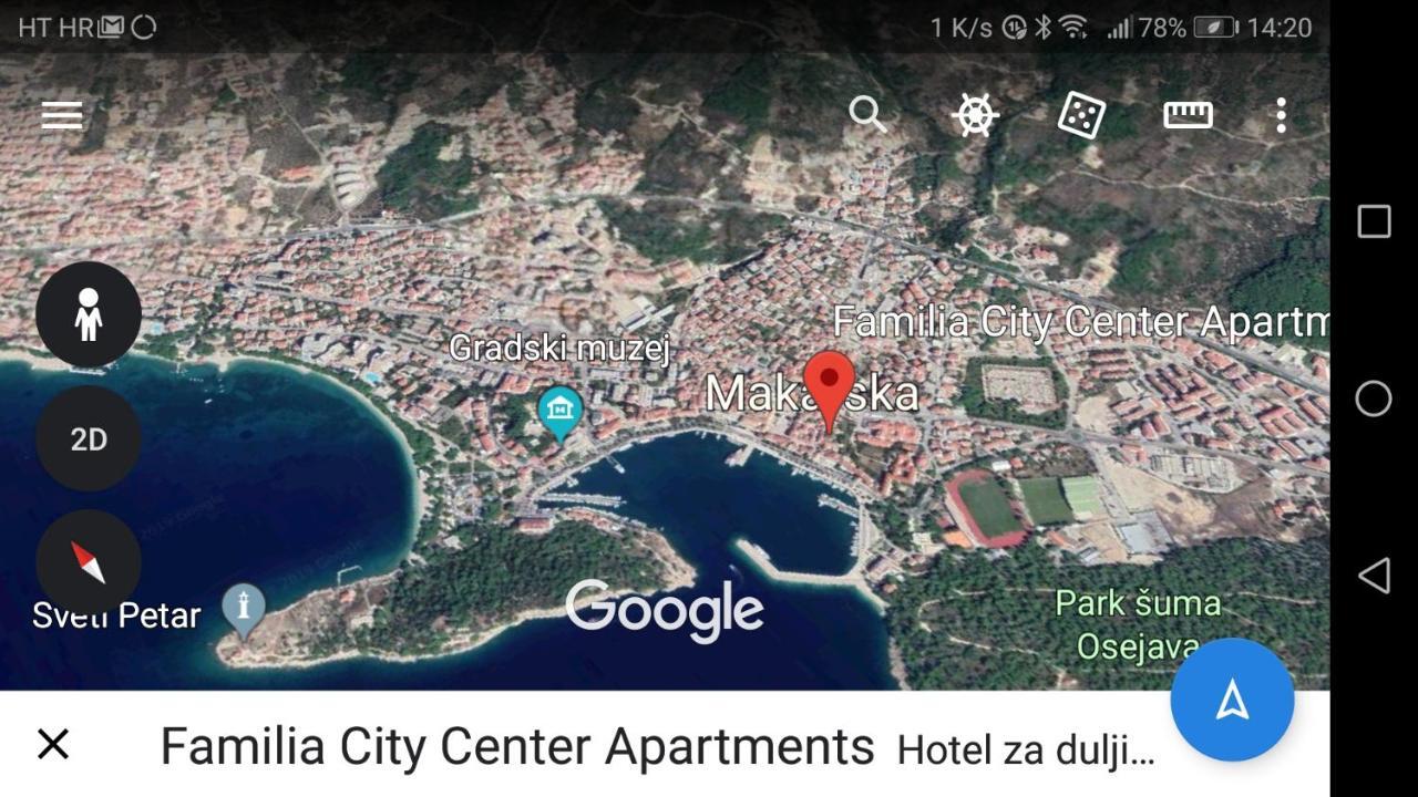 Palladium II City Center Apartments Makarska Exteriör bild